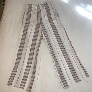 Linen Flared Pants
